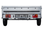 Remorque à essieu simple 264x150 UNITRAILER GARDEN 265 KIPP – Image 3