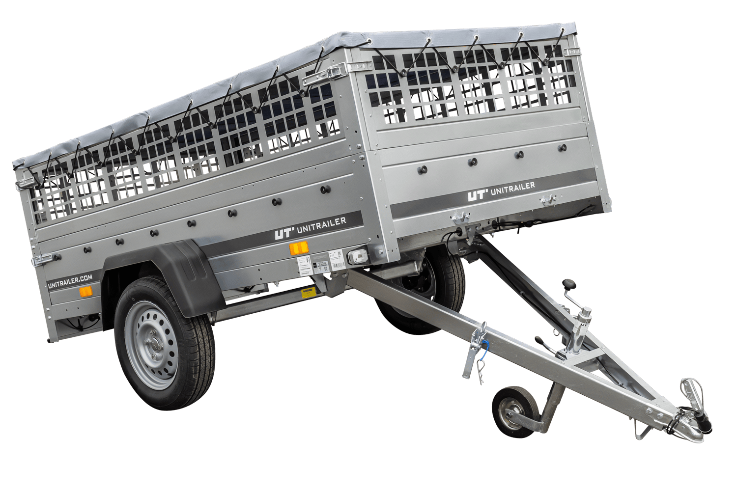 fre_pl_Remorque-a-un-essieu-230x125-UNITRAILER-GARDEN-230-KIPP-avec-cotes-en-filet-chassis-H-0-et-bache-grise-4190_6.png Remorque à un essieu 230x125 UNITRAILER GARDEN 230 KIPP avec côtés en filet, châssis H-0 et bâche grise – Image 1