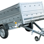 Remorque à un essieu 230x125 UNITRAILER GARDEN 230 KIPP avec ridelles BIS