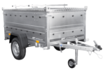 Remorque légère 200x106 UNITRAILER GARDEN 200 KIPP avec côtés BIS et bâche en aluminium – Image 6