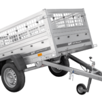 Remorque légère 200x106 UNITRAILER GARDEN 200 KIPP avec côtés en filet