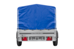 Remorque légère 200x125 UNITRAILER GARDEN 201 KIPP avec châssis H-800 et bâche bleue – Image 5