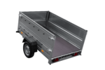 Remorque légère 200x125 UNITRAILER GARDEN 201 KIPP avec côtés BIS – Image 6