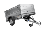 Remorque légère 200x125 UNITRAILER GARDEN 201 KIPP avec côtés BIS