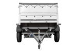 Remorque légère 200x125 UNITRAILER GARDEN 201 KIPP avec côtés BIS, châssis H-0 et bâche grise – Image 4