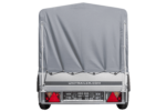 Remorque porte-voitures 200x106 UNITRAILER GARDEN 200 KIPP avec châssis H-800 et bâche grise – Image 4