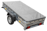 Remorque porte-voitures 230x125 UNITRAILER GARDEN 230 KIPP avec bâche grise – Image 6