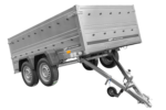 Remorque porte-voitures 264x150 UNITRAILER GARDEN 265/2 KIPP avec côtés BIS