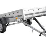 Remorque sur ressorts 264x125 UNITRAILER GARDEN 264/R KIPP