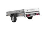 Remorque voiture simple essieu Unitrailer Garden Trailer 230 x 125 cm avec timon fixe 500/750 kg – Image 6