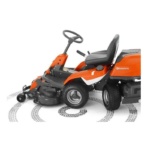 Tondeuse autoportée HUSQVARNA Rider 214T 94 à 103cm – Image 3