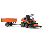 Tondeuse autoportée à coupe frontale HUSQVARNA R216T 4X4 - Image 2