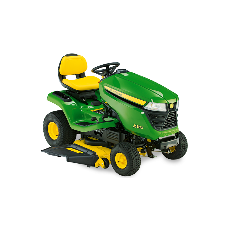 tondeuse-autoportee-john-deere-x350.png Tondeuse autoportée à éjection latérale JOHN DEEERE X350 – Image 1